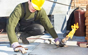 South Kyme flat roof construction